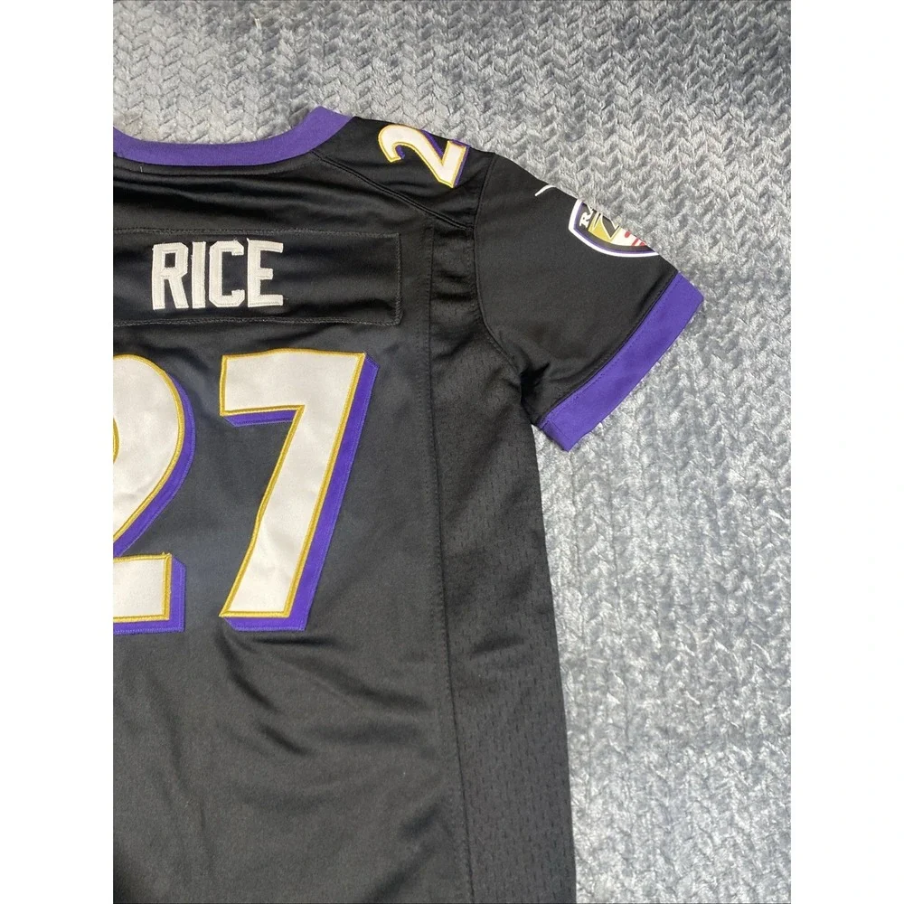 Ray Rice #27 Baltimore Ravens Nike NFL Players Jersey Football Sz- Medium Womens